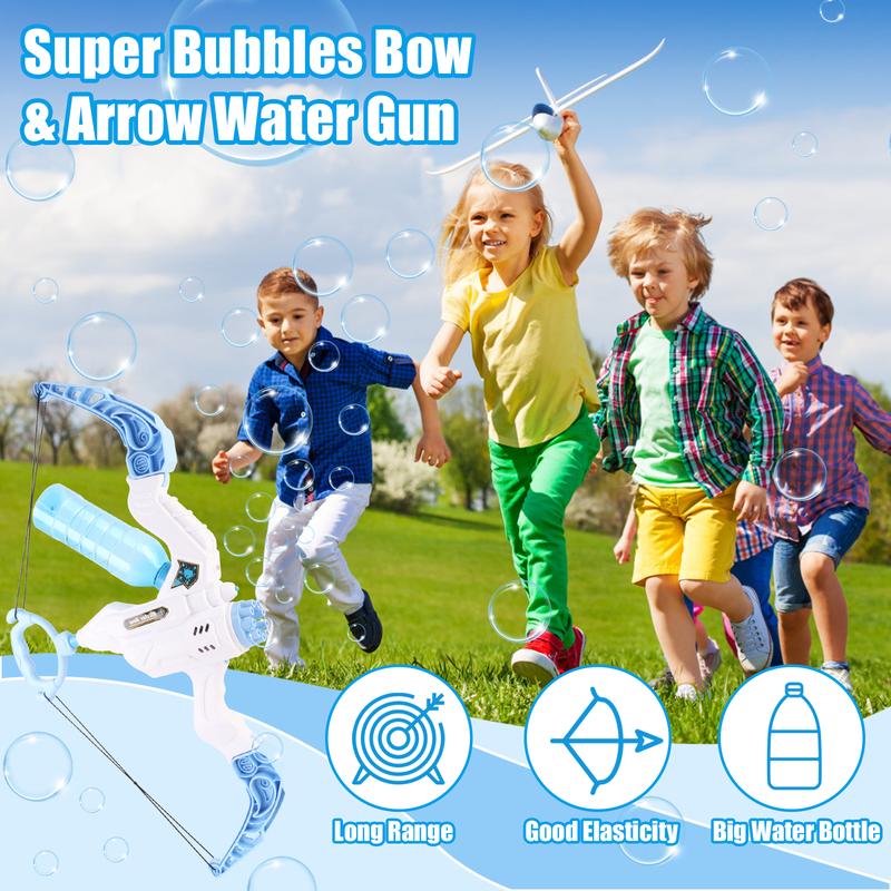 deAO Bow Bubble Machine – Adorable Bubble Maker for Kids Aged 4–6 – Automatic Bubble Blower for Indoor & Outdoor Fun – Ideal Birthday or Holiday Gift for Girls and Boys 8