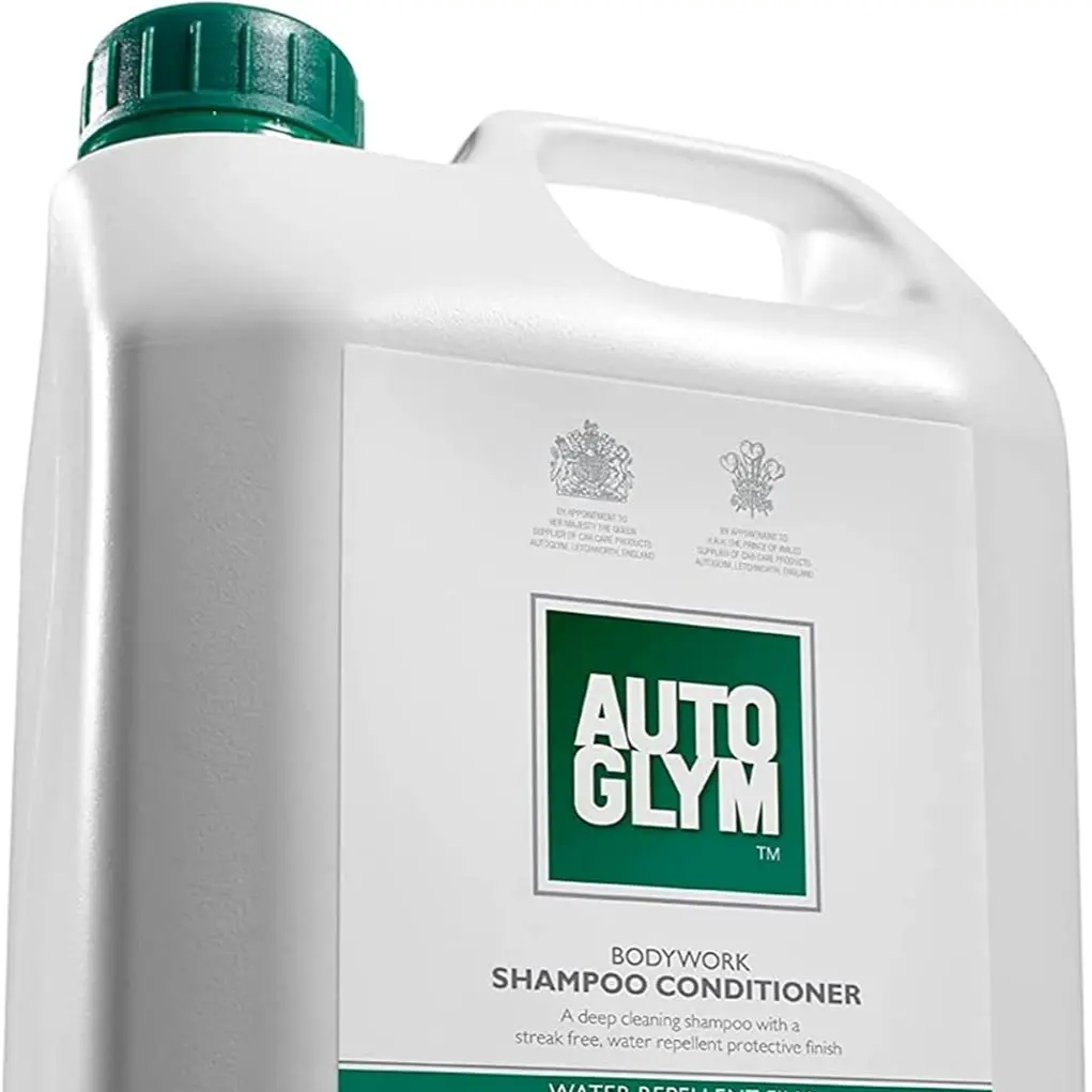 Autoglym Bodywork Car Shampoo Conditioner, 2.5L - Low Foam Car Shampoo For All Bodyworks - pH Neutral, 125 Washes, Wax Safe Formula for Car Cleaning and Car Detailing - Concentrated Car Wash Shampoo