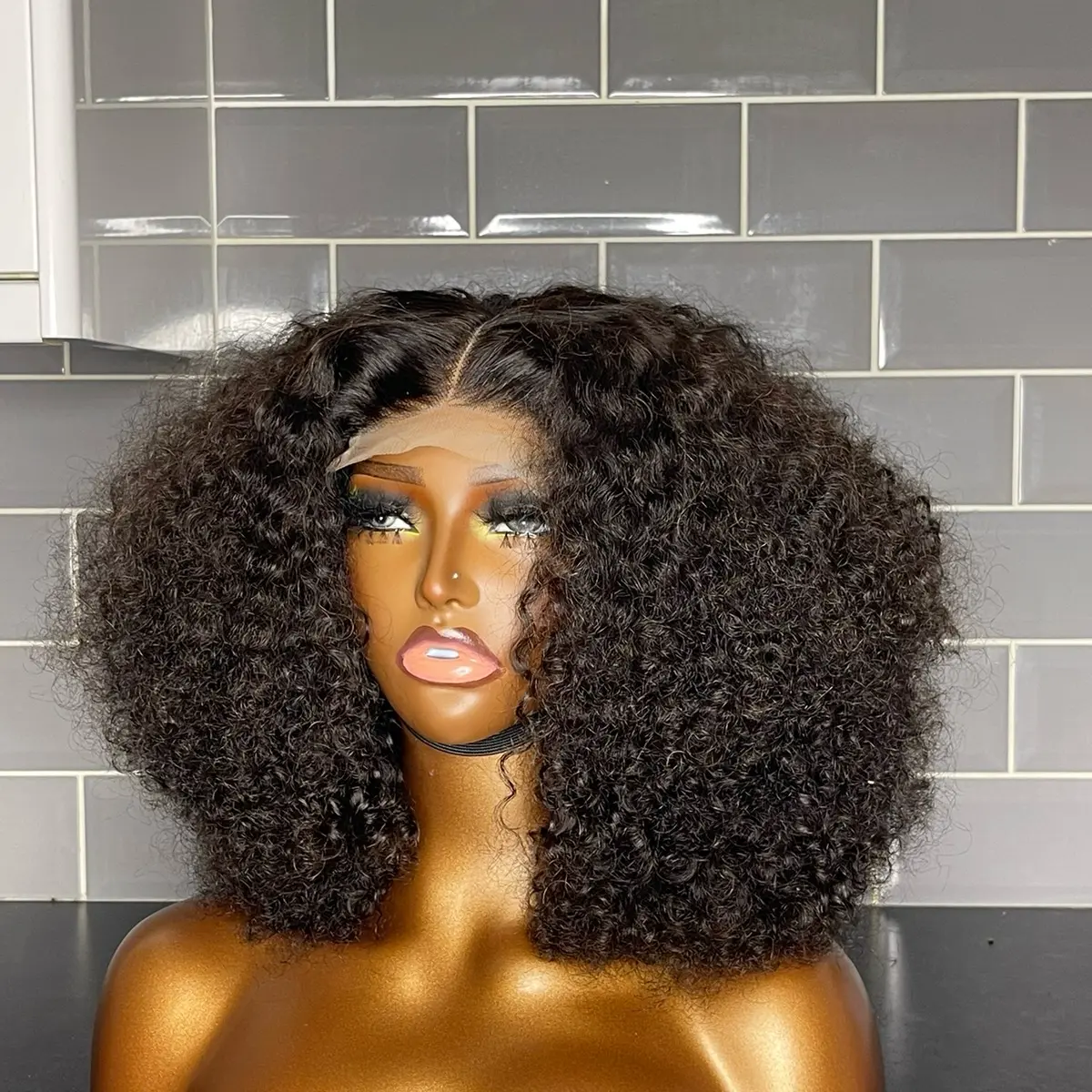 12” SDD 4*4 wear and go coily wig