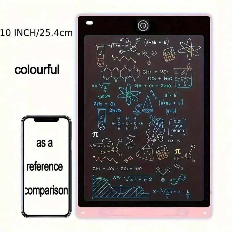 MILAN GOLD LCD Writing Drawing Tablet - 10/12in, a Tool to Unlock Creative Potential and an Educational Gift for Birthday, Christmas - Also a Great Piece of Stationery 6