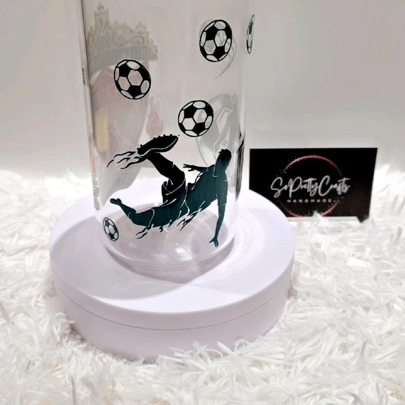 Football glass can 1