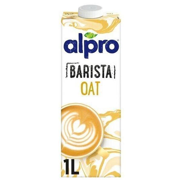 Alpro Barista Oat Milk 1L - Dairy-Free, Protein Rich, Calcium Enriched 0