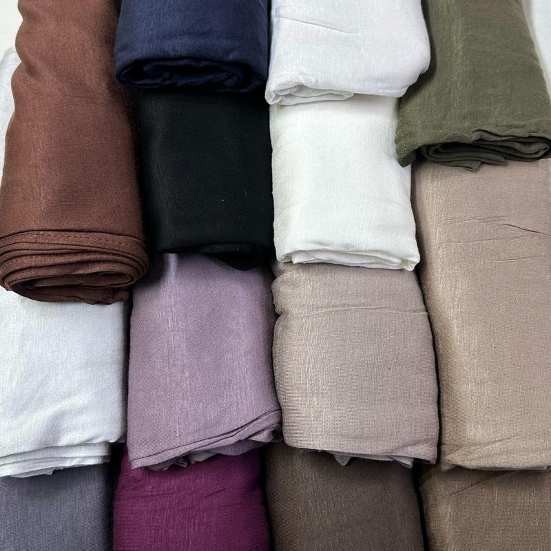 Premium Egyptian high quality jersy scarve hijab Cotton 4