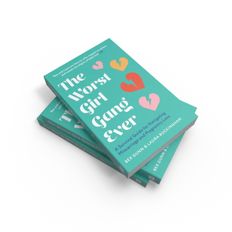 The Worst Girl Gang Ever: A Survival Guide for Navigating Miscarriage and Pregnancy Loss by Bex Gunn and Laura Buckingham [Book] 3