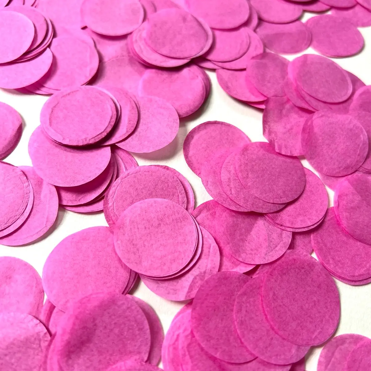 Fuchsia Pink Biodegradable Paper Confetti