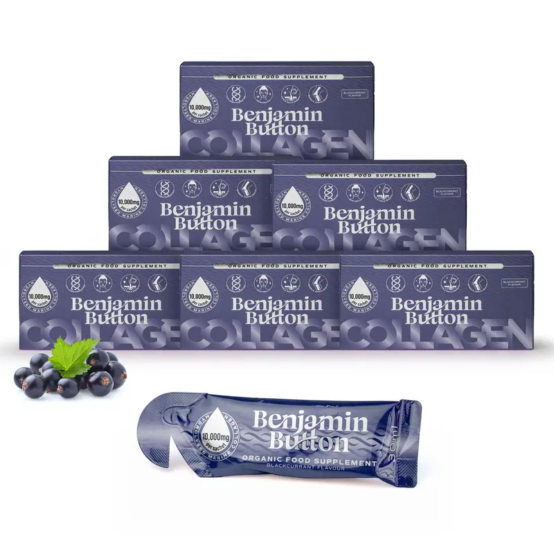 84x BlackCurrant 12,000mg Marine Collagen Liquid Sachets 0