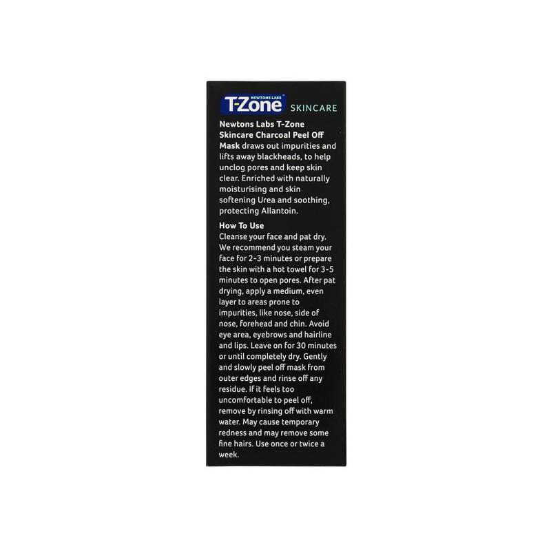 T-Zone Charcoal Black Peel-Off Mask 40 ml - Skincare Comfort Cleansing Hypoallergenic Skin Repair Pore Radiant Soothing 1