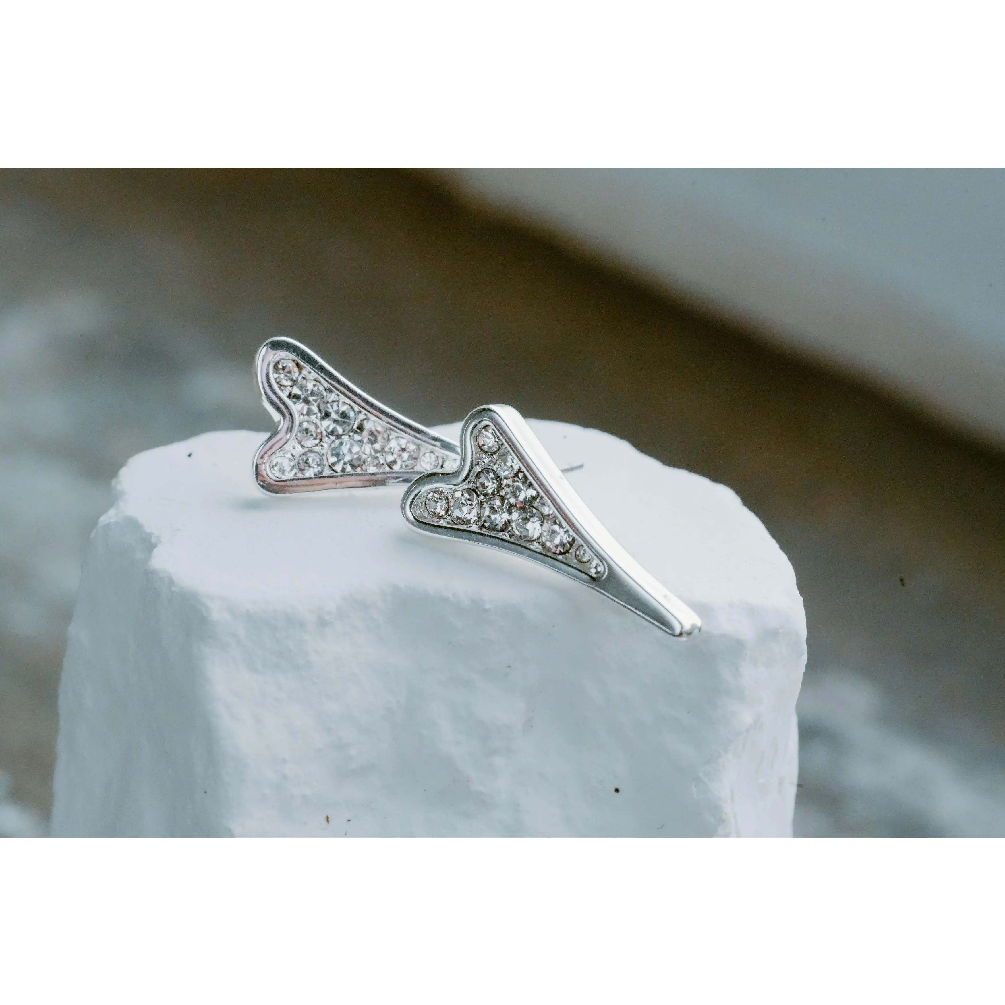 Earrings Silver Glam Studs