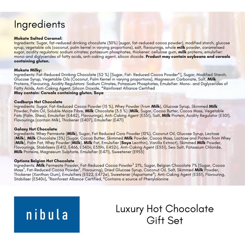 Nibula Luxury Hot Chocolate and Marshmallow Gift Hamper 7