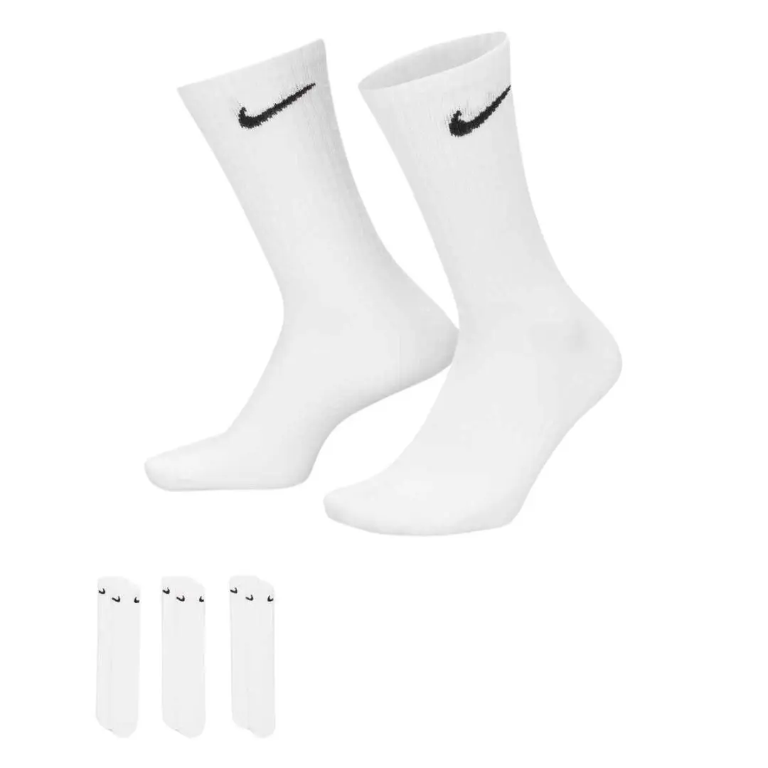 Nike Everyday Lightweight Crew Socks (Pack of 3) - White