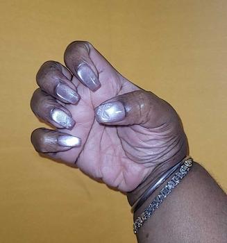 Product Review of Top-Tier Quality Manicure, TUGE NAIL Blossom Series 100% Handcrafted Press On Nails Nail Art, Cat's Eye Effect, French Tip Nail, Reusable, Long-Lasting, Eco-Friendly, DIY Manicure, Variety of Designs & Sizes Nail Care Nail Polish Cutics Cosmetic from M**l t**s 🫶** 0