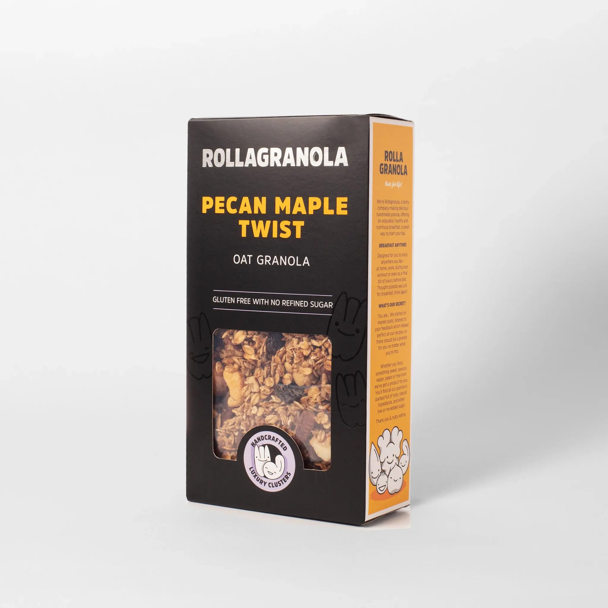 Pecan Maple Twist Granola: Pecans, Ginger and Raisins