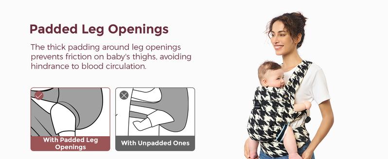 Product Introduction of Baby Carrier for Toddler - Ergonomic, Cozy and Lightweight Infant Carrier for 7-44lbs, Effortless to Put On, Ideal for Hands-Free Parenting, Enhanced Lumbar Support Portable Mother Mom Newborn Gift Convenient Travel Gifts 30