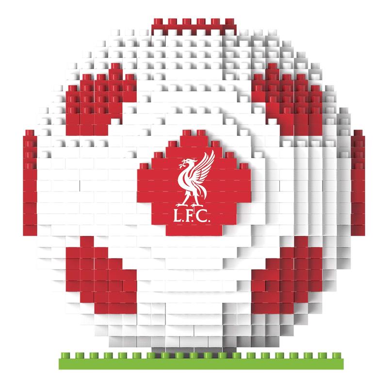 FOCO Officially Licensed Liverpool FC BRXLZ Bricks 3D Football Construction Building Set 1