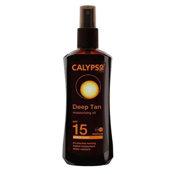Calypso Deep Tan Moisturising Oil Spray SPF15 200ml