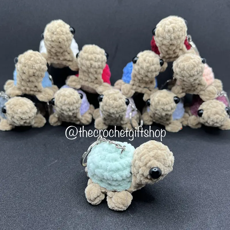 Turtle Keyring Keychain | Super Cute Design | Random Colour Selection 3