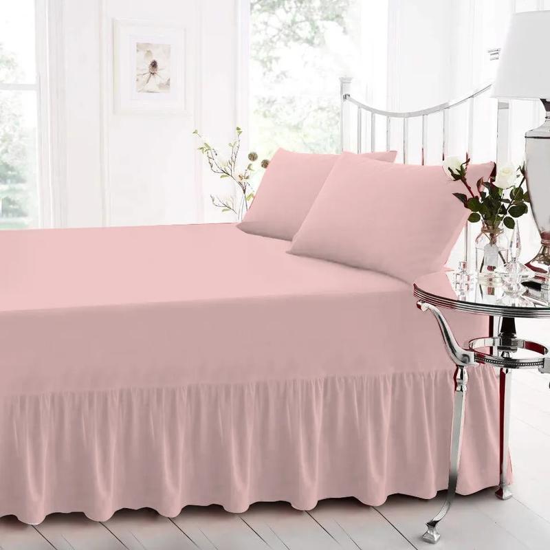 Extra Deep Fitted Valance Sheet Bed Sheets Single Double King Super King Size in Multiple Colors And Multiple Sizes ( Single, Double, King, Super King ) With Free Shipping and Free Return, Long lasting Quality fitted sheet deep fitted pillow  cases 7