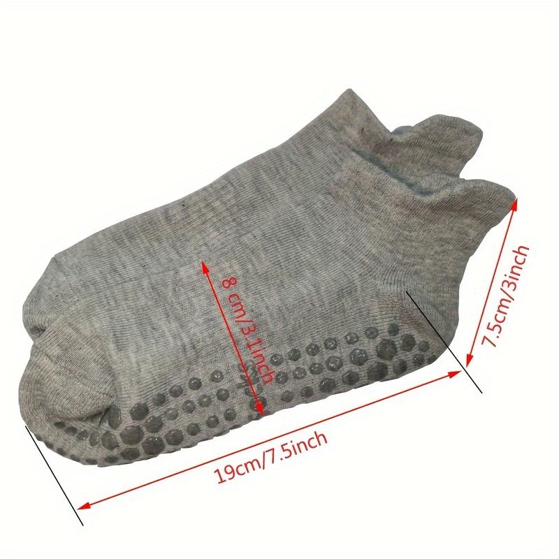 ANIELGARD   4pcs Women's Breathable Non-Slip Yoga Socks, Perfect for Pilates, Barre, Ballet and Home Exercise, Comfortable to Wear. 6