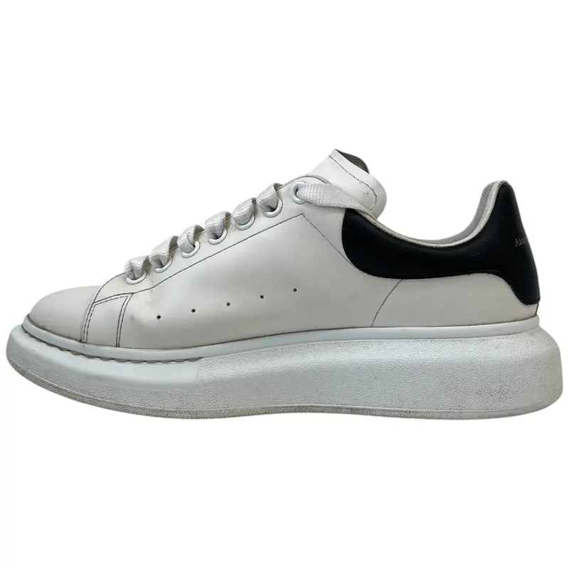 Preowned Alexander McQueen Men's Oversized Low Trainers White Size EU 43.5 / UK 9.5 1