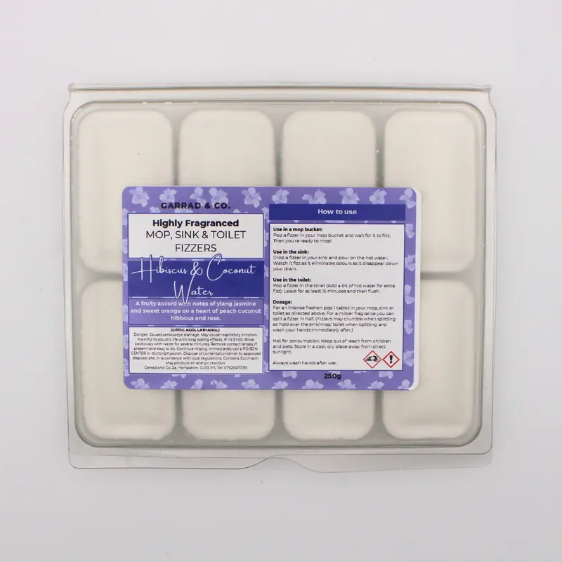 Mop, Sink and Toilet Fizzers - Quick and Easy Way to Eliminate Household Odours homefragrance   Chocolate Castle Bath Aroma Scent 5