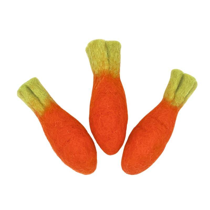 Three Crisp Carrots 1