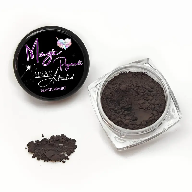 HEAT ACTIVATED MAGIC COLOUR CHANGING PIGMENT- BLACK MAGIC 0