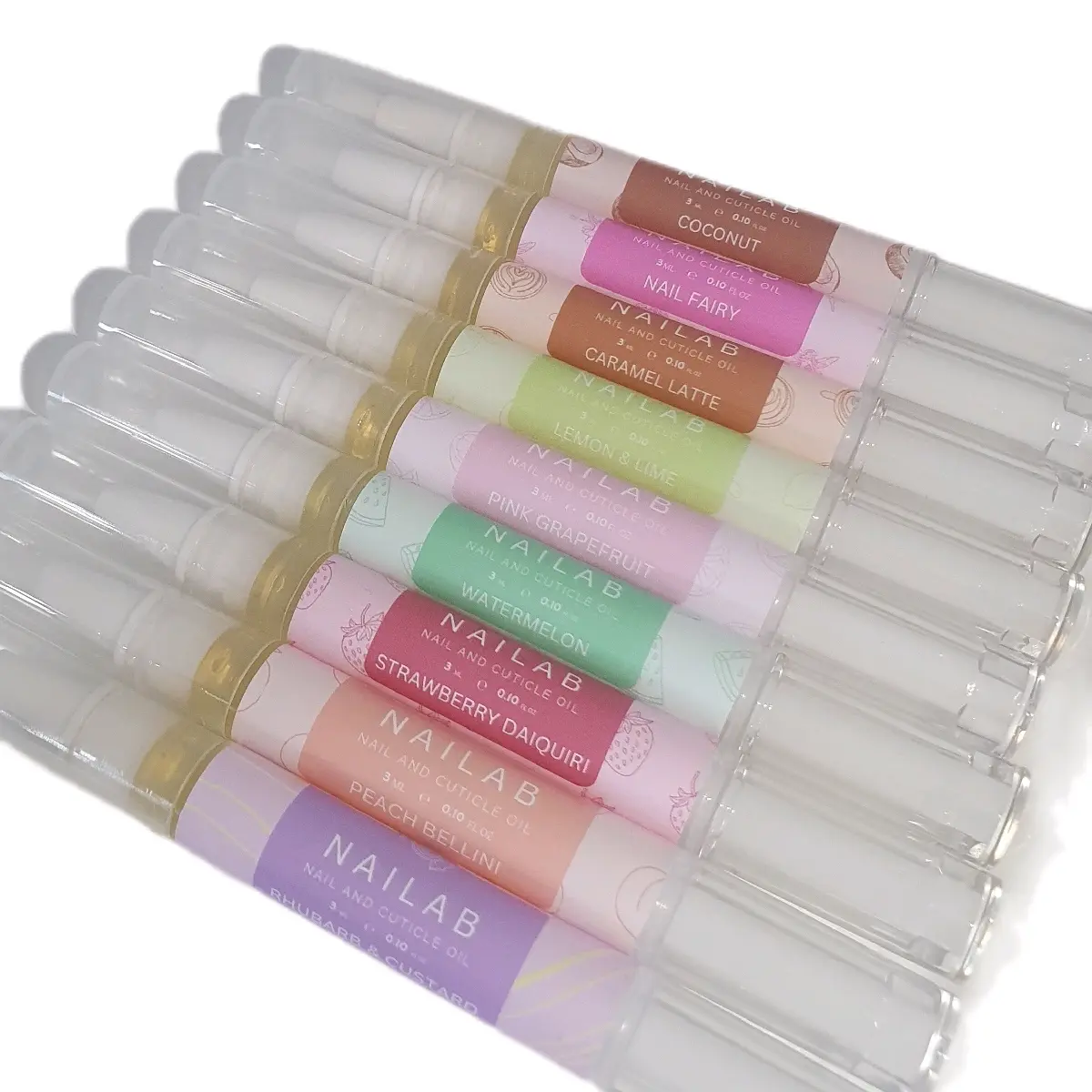 NAILAB Scented Nail And Cuticle Oil 3ml Twist Pen (Random scent)