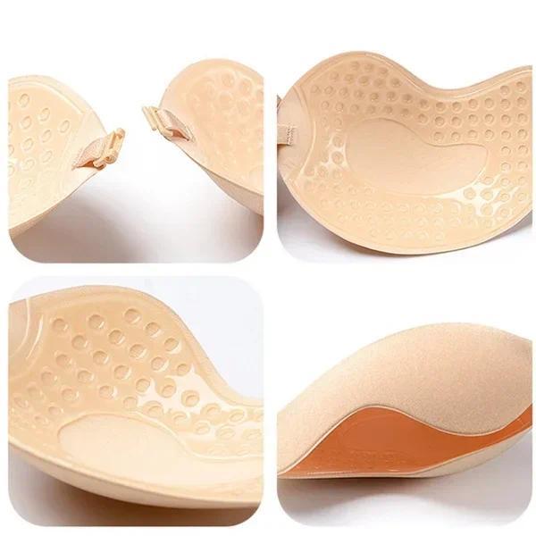 Product Introduction of Invisible Strapless Adhesive Stick Bra Strapless Push Up Bras Women Lingerie Seamless Silicone Nipple Covers Bralette Underwear 15
