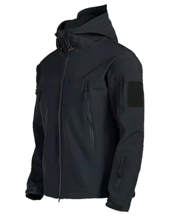 Military Shark Skin Soft Shell Jacket, Men Tactical Windproof Waterproof jacket, men Army Combat Jacket - "Menswear, Outdoor, Stylish, Casual" Hoodie Thin