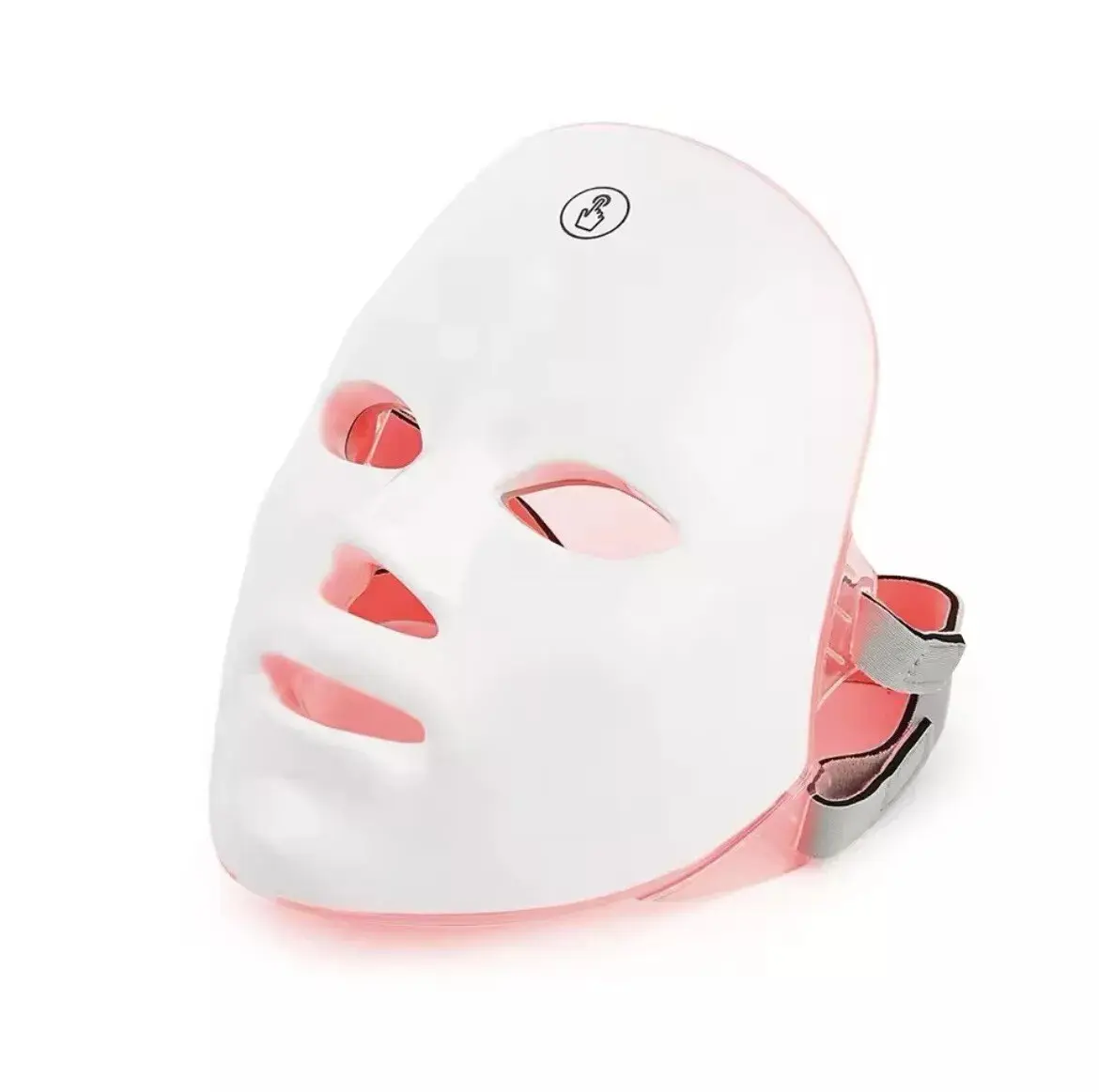 7 COLORS LED LIGHT PHOTON FACE MASK for Rejuvenation Skin Therapy Anti Wrinkles - Facial Beauty - Comfort Calming Gentle