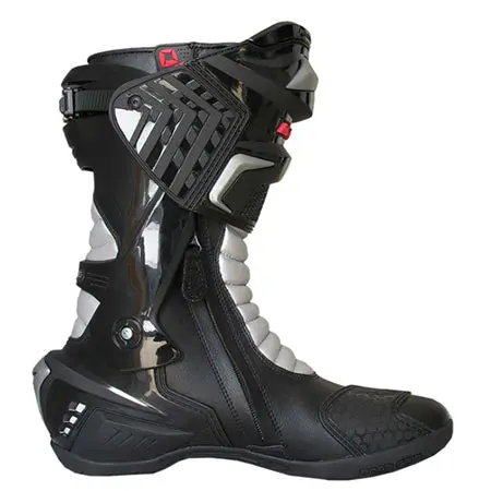 Leather Racing Boots Speedy Leather Biker Gears 66 1