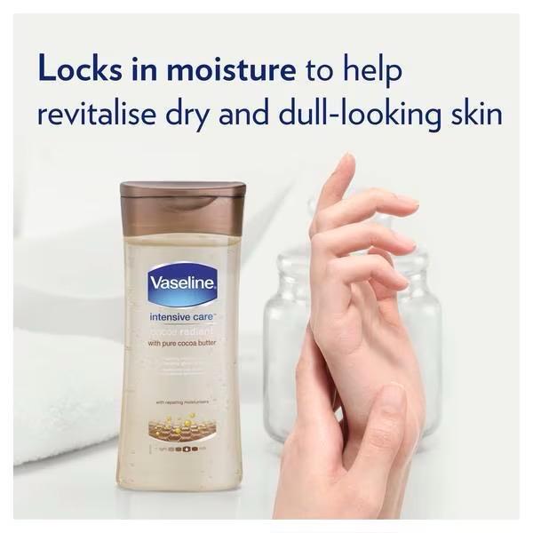 Vaseline Cocoa Body Oil Gel for Smooth Skin Body Care winter hygiene 2