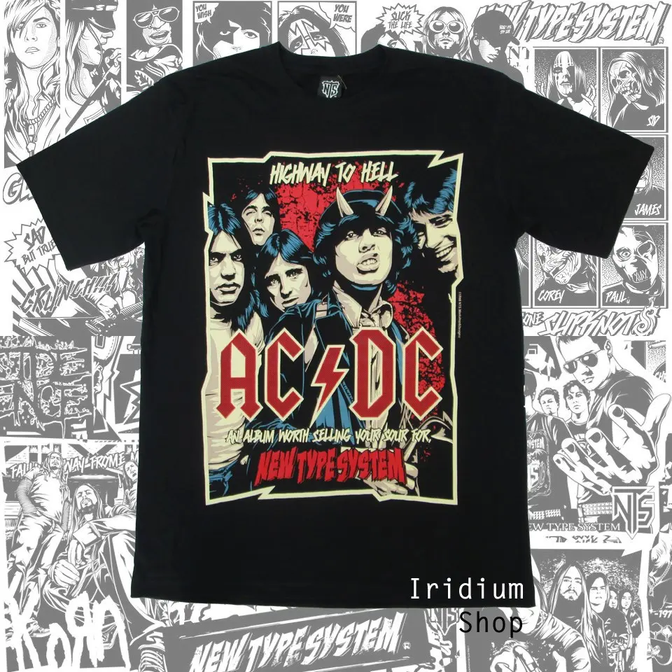 ACDC T-Shirt, Classic Rock Band Tee, ACDC Graphic Shirt, Rock Music Lover Apparel