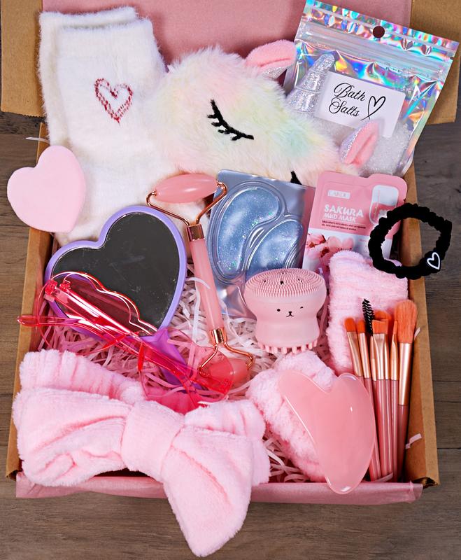 Teen Girls Pamper Relaxing Spa Night In Sleepover Gift Treat Box self care teenage girl girls 0