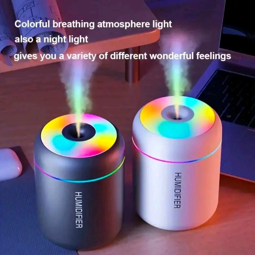 Portable Mini USB Aroma Diffuser with LED Light for Car, Office, Bedroom & Travel - Cool Mist Technology room oil electric humidifier diffusers home