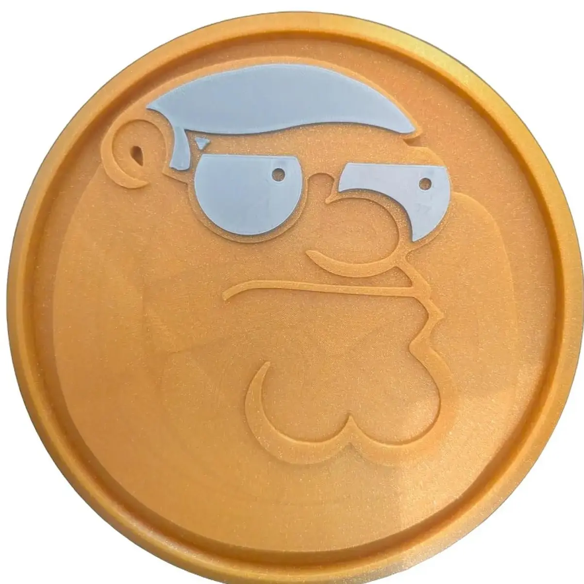 PETER GRIFFIN FORTNITE MEDALLION (65MM DIAMETER) PLEASE READ SIZE!