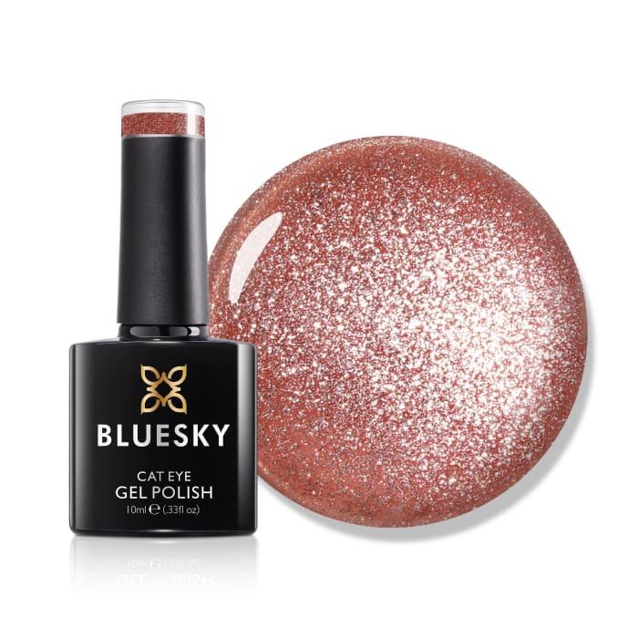 Bluesky Sparkle Diamond Cat Eye Gel Polish - LSD04 - Topaz Twilight 0