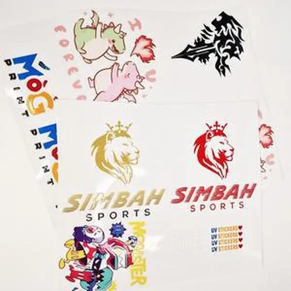 UV DTF Transfer 3D Stickers - A5