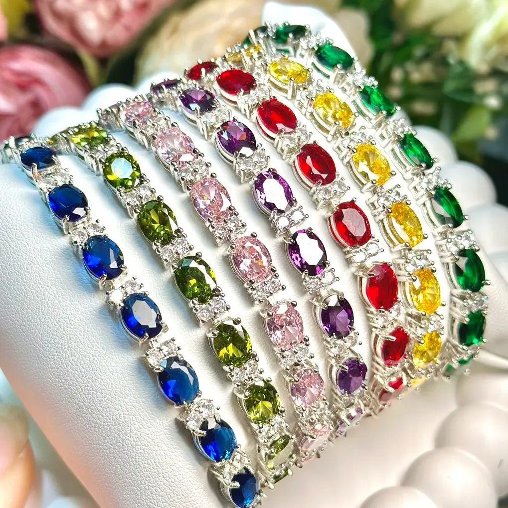 Cotton Candy Luxury Bracelet Cubic Zirconia