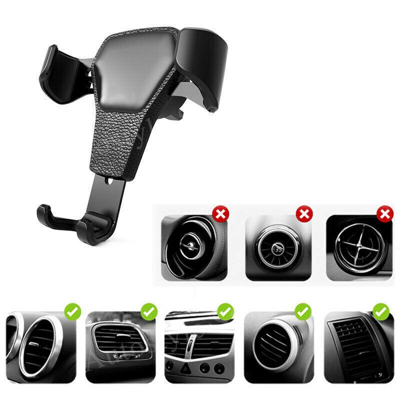 Universal Mobile Car Phone Holder Air Vent Gravity Design Mount Cradle Stand 1