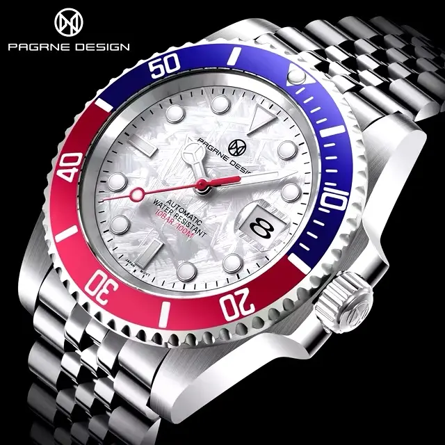 Mens Watch Automatic Mechanical Watch Luxury Sports Stainless Steel Waterproof NH35 Sapphire Clock for Men watches