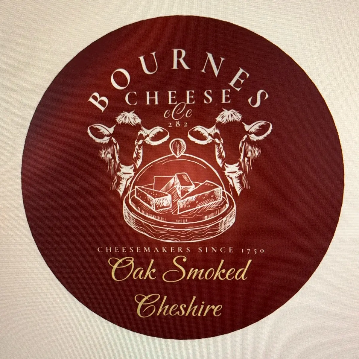 Oak Smoked Bournes Cheshire Cheese 250g