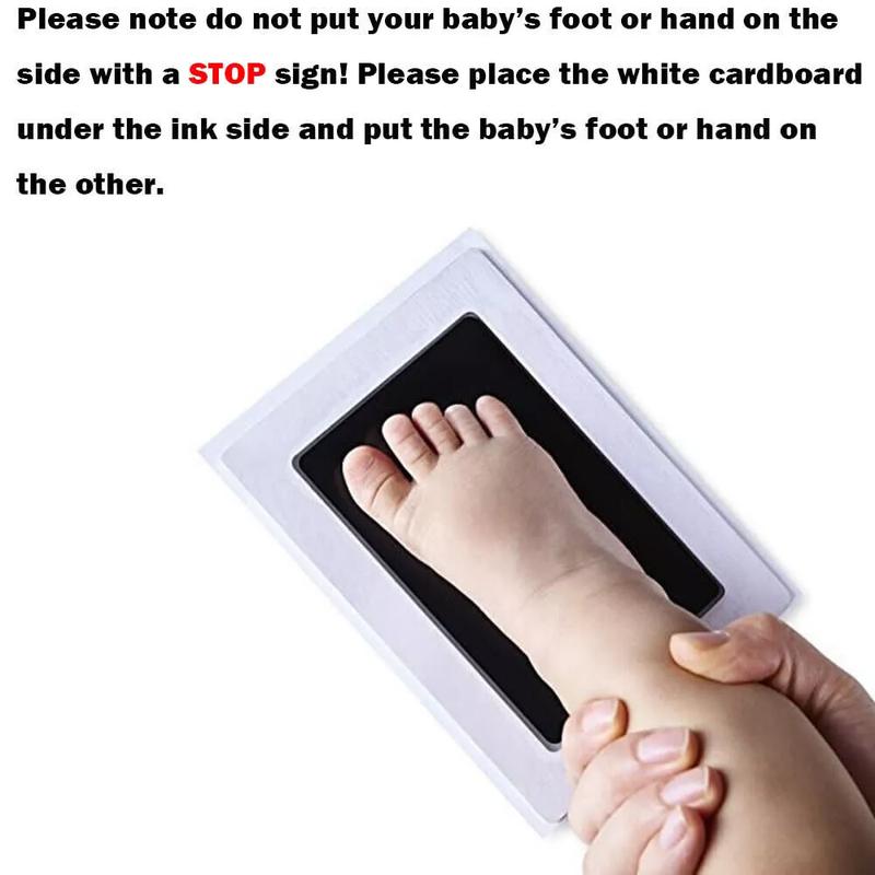 Inkless Baby Hand & Footprint Kit – Safe & Mess-Free Newborn Keepsake for Footprints & Handprints 3