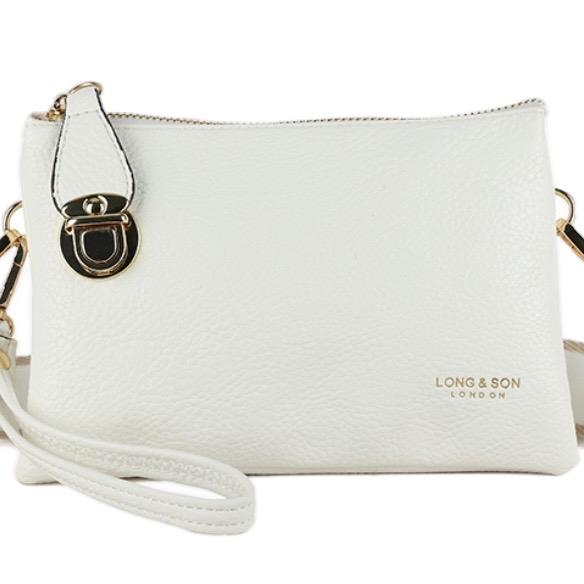 Women's Small Zip Clasp Clutch/Messenger Bag - Perfect for Everyday Use 5