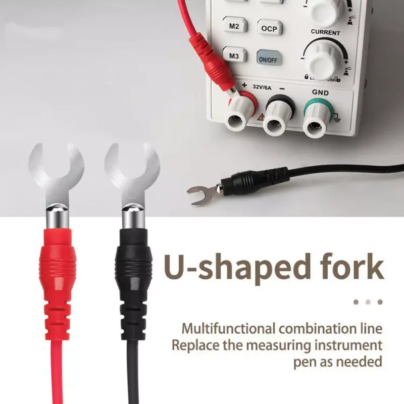 🌙[2-3 days delivery]🌙Essential 16 - Piece Digital Multimeter Probe Kit for UK Users: Alligator Clips & Needle Tips Included 8
