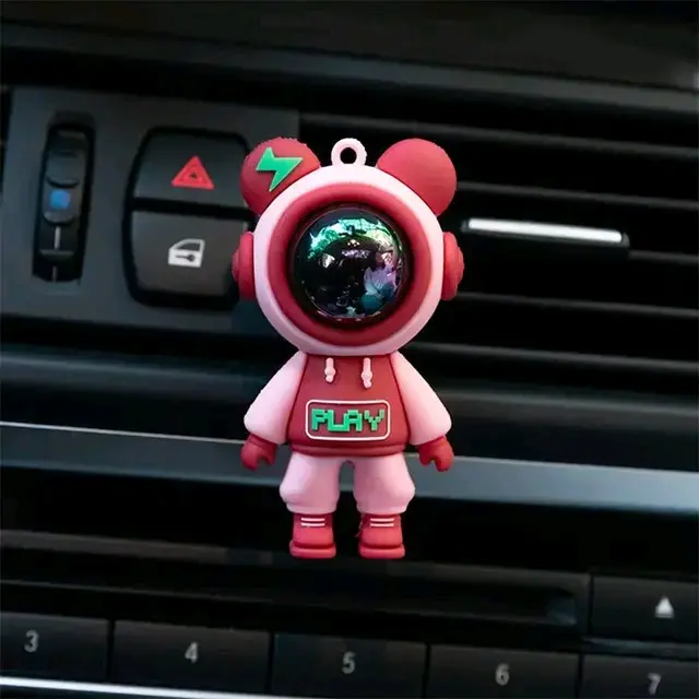Red Astronaut Style Car Air Freshener - Home & Car Care