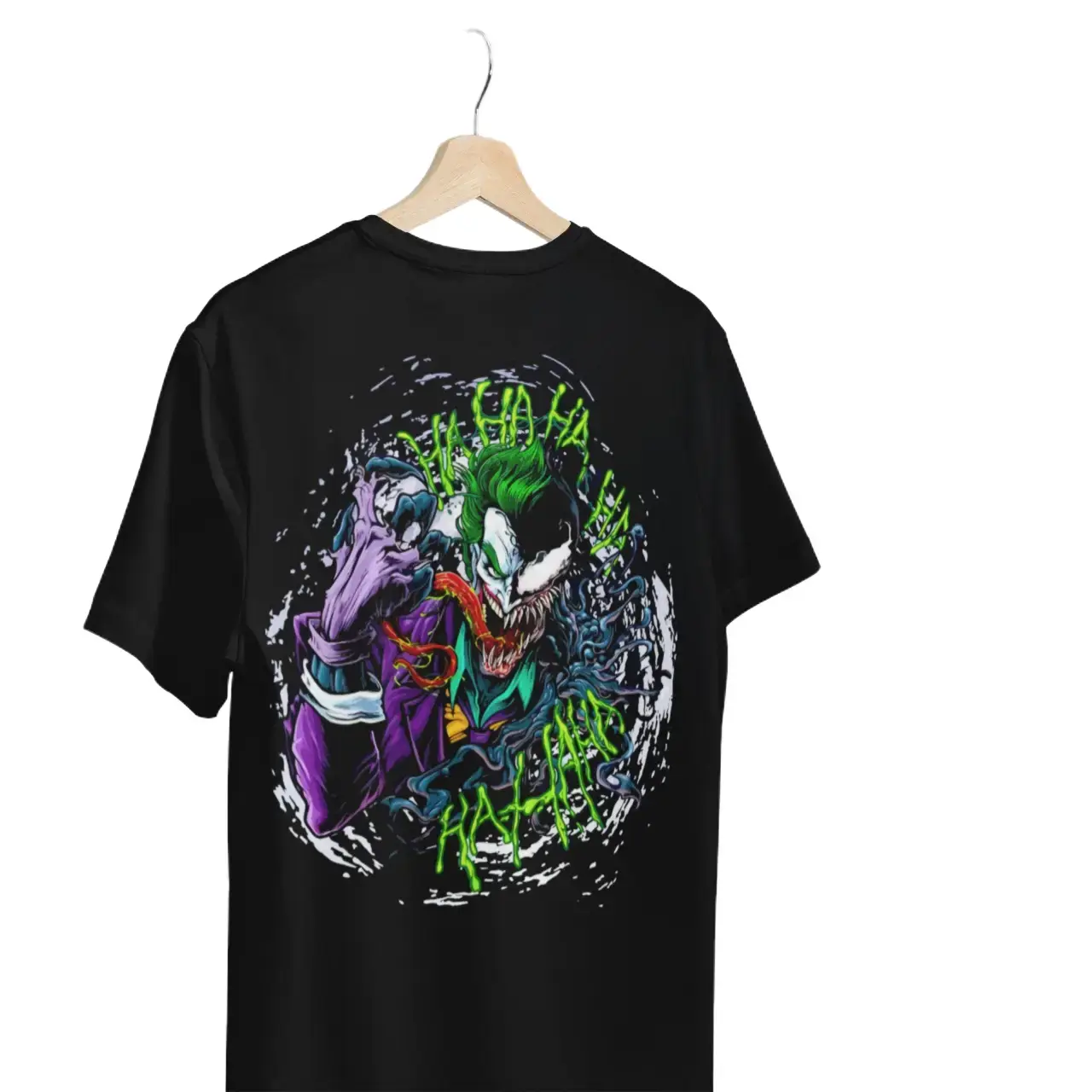 THE JOKER VENOM T-SHIRT HALLOWEN MEN WOMEN UNISEX TEE COTTON Menswear Top Underwear Tshirt Streetwear Human