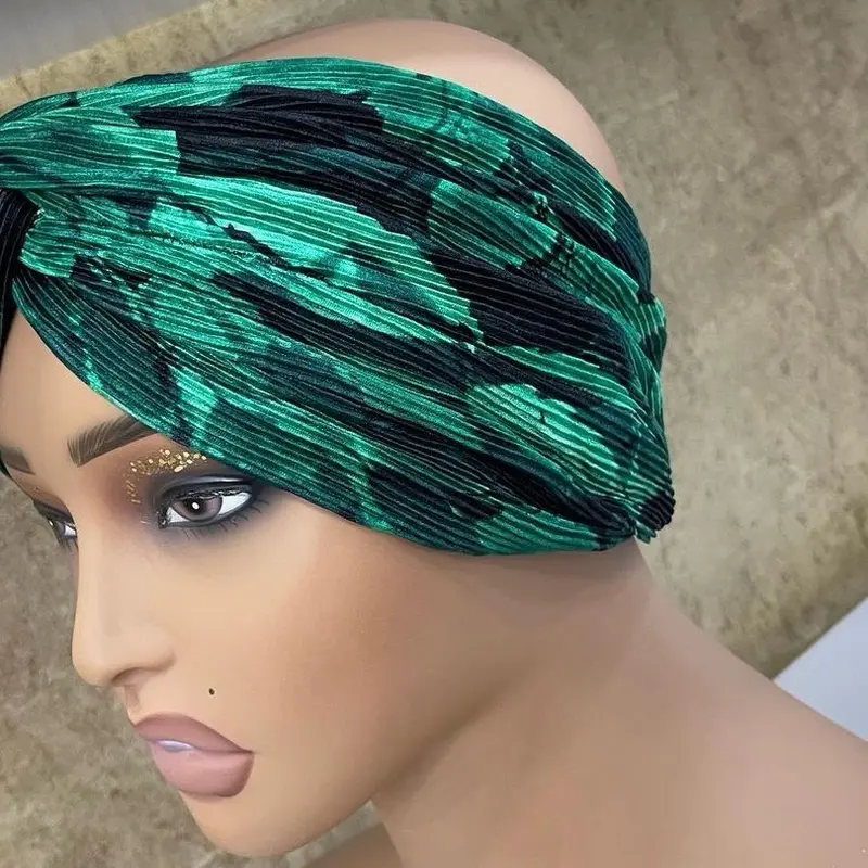 Princess Alice Headband Sling Turban can be worn open or closed 3