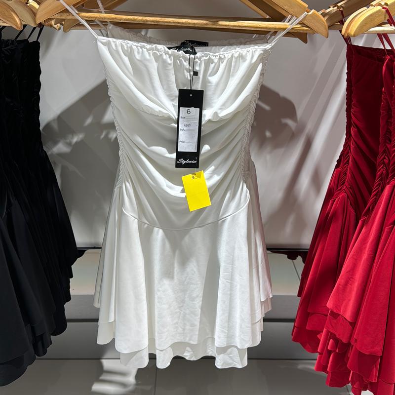Strapless Midi Dress 1