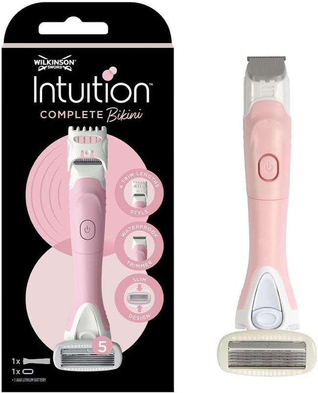 WILKINSON SWORD Intuition Complete Bikini For Women | Trimmer and Razor | With 5 Blade Razor 0